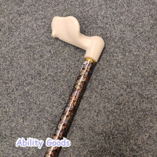 white ergonomic handle and an interesting body means this stick looks trememdous in all settings