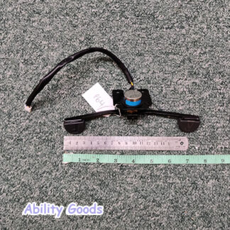 black, plastic, wig wag or throttle for tga eclipse mobility scooter. Comes with connector for simple attachment.