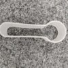 Clear walking stick clip folding