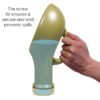 Unisex Urinal with Screw Top Lid